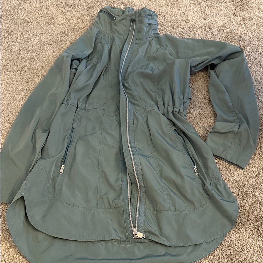 Athleta Teal Utility Jacket